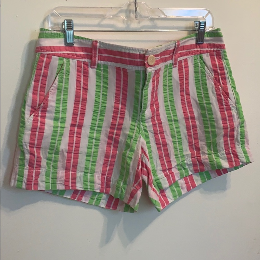 Lilly Pulitzer Callahan shorts Seersucker 4